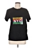 Unbranded Print Black Short Sleeve T-Shirt Size M - photo 1