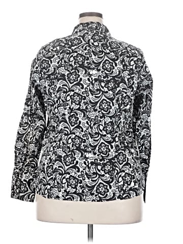 Lane Bryant Long Sleeve Button-Down Shirt (view 2)