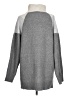 Express Color Block Gray Pullover Sweater Size L - photo 2
