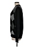 Claiborne 100% Cotton Argyle Black Pullover Sweater Size M - photo 5