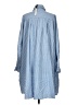 Coco + Carmen Blue Long Sleeve Button-Down Shirt Size S - photo 2