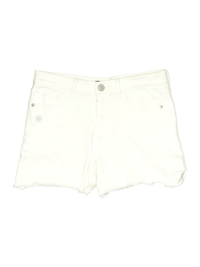 Pre-owned Express Outlet Shorts In Ivory