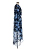 SLNY 100% Polyester Blue Casual Dress Size 6 - photo 4