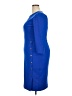 Unbranded Solid Blue Cocktail Dress Size 2X (estimated) - photo 5