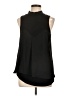 Trouve 100% Viscose Black Sleeveless Blouse Size L - photo 1