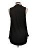 Trouve 100% Viscose Black Sleeveless Blouse Size L - photo 2