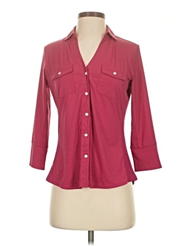 J. McLaughlin 3/4 Sleeve Blouse (view 1)