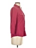 J. McLaughlin Burgundy 3/4 Sleeve Blouse Size S - photo 4