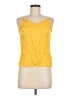 Floreat 100% Viscose Yellow Tank Top Size M - photo 1