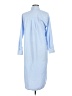 Unbranded 100% Polyester Blue Casual Dress Size M - photo 2