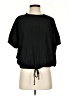 A New Day Black Short Sleeve Blouse Size S - photo 1