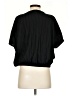 A New Day Black Short Sleeve Blouse Size S - photo 2