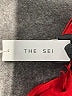 The Sei 100% Silk Red Cocktail Dress Size 4 - photo 8