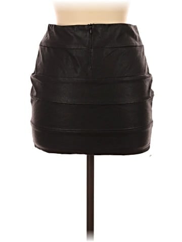Mandee Faux Leather Skirt (view 2)