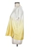 Worthington 100% Polyester Color Block Ivory Short Sleeve Blouse Size M - photo 5