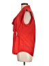 Ann Taylor 100% Polyester Red Sleeveless Blouse Size 10 - photo 5