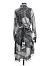 Kirna Zabête 100% Polyester Gray Kimono Size M - photo 1