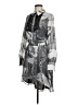 Kirna Zabête 100% Polyester Gray Kimono Size M - photo 2