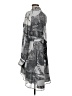 Kirna Zabête 100% Polyester Gray Kimono Size M - photo 4