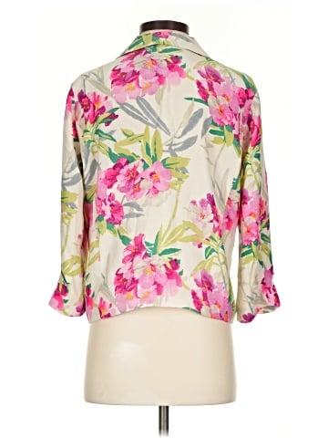 Elizabeth and James Silk Blazer (view 2)