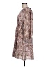 Max Studio 100% Polyester Paisley Brown Casual Dress Size L - photo 5