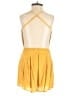 Lulus 100% Rayon Solid Yellow Romper Size S (estimated) - photo 2