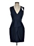 BCBGMAXAZRIA 100% Polyester Blue Cocktail Dress Size 4 - photo 1