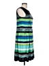 Sandra Darren Stripes Blue Casual Dress Size 12 - photo 4