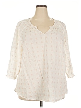 Lane Bryant 3/4 Sleeve Blouse