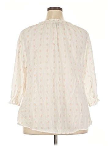 Lane Bryant 3/4 Sleeve Blouse (view 2)
