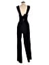 Club Monaco Solid Black Jumpsuit Size 2 - photo 2