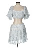 Unbranded 100% Polyester Hearts Blue Cocktail Dress Size L - photo 2