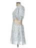 Unbranded 100% Polyester Hearts Blue Cocktail Dress Size L - photo 5