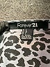 Forever 21 100% Cotton Animal Print Gray Long Sleeve Blouse Size 8 - photo 7