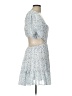Unbranded 100% Polyester Hearts Blue Cocktail Dress Size L - photo 4