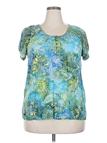 DressBarn Short Sleeve Blouse (view 1)
