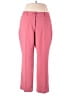 Worthington Solid Pink Burgundy Dress Pants Size 18 - photo 1