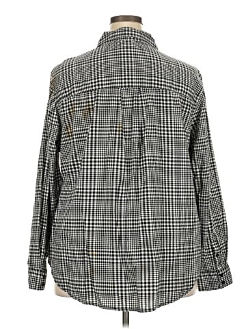 St. John's Bay Long Sleeve Button-Down Shirt (view 2)