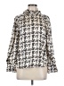 Zara Ivory Long Sleeve Blouse Size M - photo 1