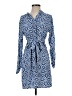 Escapada 100% Rayon Print Blue Casual Dress Size S - photo 1