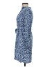 Escapada 100% Rayon Print Blue Casual Dress Size S - photo 5