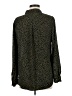 Apt. 9 100% Polyester Animal Print Green Long Sleeve Blouse Size M - photo 2