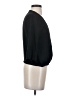 Zara 100% Polyester Black 3/4 Sleeve Blouse Size S - photo 4