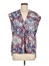 Daniel Rainn 100% Polyester Blue Sleeveless Blouse Size M - photo 1