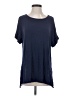 Zenana Blue Short Sleeve Top Size S - photo 1