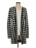 Talbots Checkered-gingham Black Cardigan Size S - photo 1
