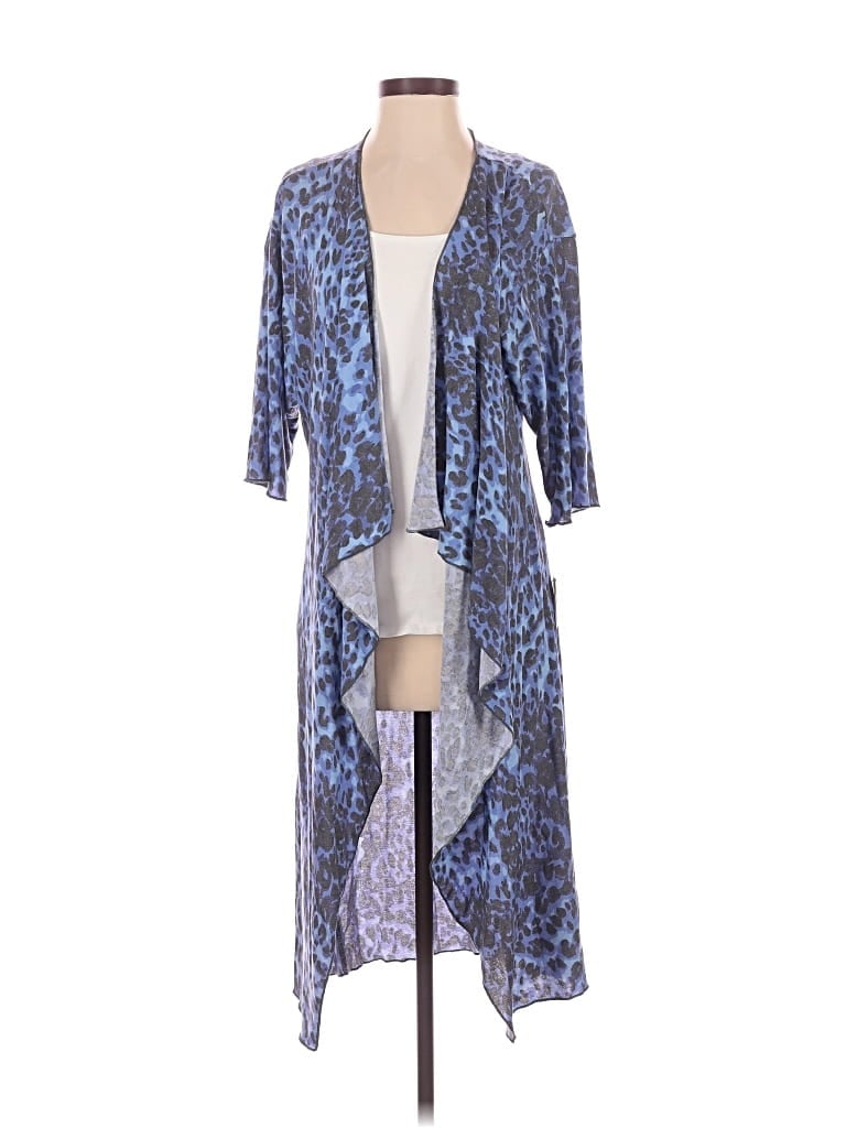 Lularoe Cardigan Sweater In Blue