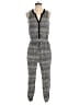 Gap Outlet 100% Viscose Houndstooth Gray Jumpsuit Size S - photo 1