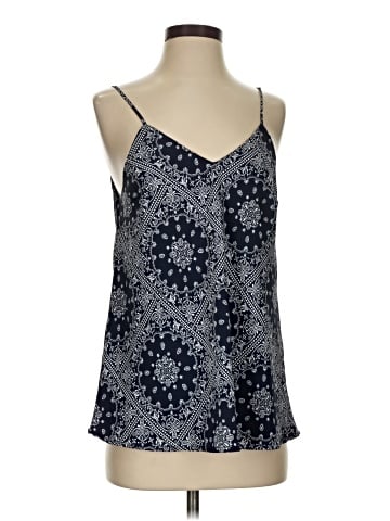 Olivia Grey Sleeveless Blouse (view 1)