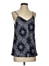 Olivia Grey 100% Polyester Blue Sleeveless Blouse Size S - photo 1